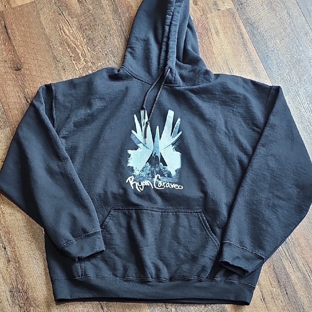 Ryan Caraveo Trouble In Paradise 2024 Concert Tour Black Hoodie